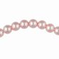 Bead Glass Pearls 8Mm Barely Pink 60Pcs