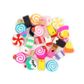 POLYMER CLAY BEADS ASSORTED CANDY 25PCS