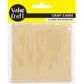CRAFT CARDS W ENVELOPES NATURAL 5PCS