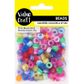 PONY BEADS 8MM MARBLE FINISH 35G