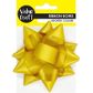 SATIN ADHESIVE BACK BOW GOLD 1PC