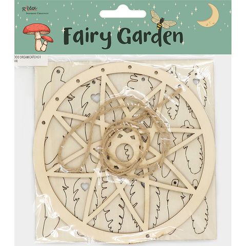 WOOD DREAM CATCHER STAR