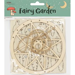 WOOD DREAM CATCHER STAR