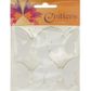 Butterfly DIY White Plastic 4Pcs