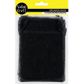 Sml Organza Bag 17cm X 12.5cm Black 5Pc