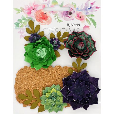 Succulent Tag 3Pcs