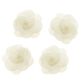 FLOWER ROSE WHITE 4PCS