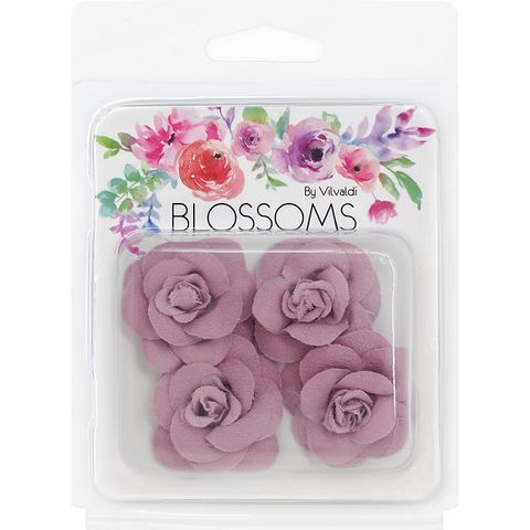 Flower Rose Lav 4Pcs