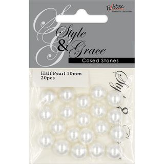 JF SG HALF PEARL 10MM 20PC