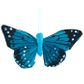 Butterfly Feather 8cm Blue 2Pcs