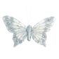 Butterfly Rhinestone 10cm Silver 2Pcs