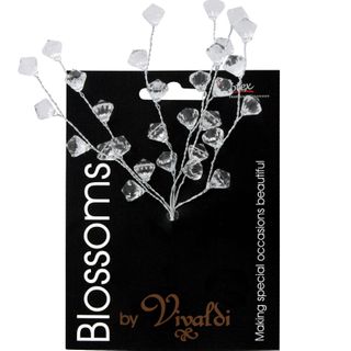 FLOWER ACRYLIC DIAMOND SPRAY 6H CRY 1BCH
