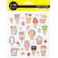 Stickers Irridescent Ice Creams 1Sh