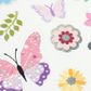 STICKERS FOIL BUTTERFLIES 1SH