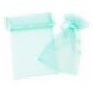 ORGANZA SMALL 17CM X 12.5CM MINT 5PCS