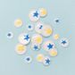 CRAFT JOGGLE EYES ADHESIVE STARS 52PCS