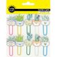 Wooden Paper Clips Plants 10Pcs