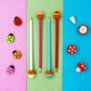 Mini Novelty Ladybug Erasers 4Pc
