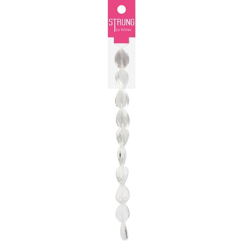 Beads Strung Crystal Oval Twist Crystal
