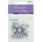 Bead Plastic Round Ab Lilac 16Pc