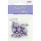 Bead Plastic Round Ab Lilac 16Pc