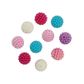 Bead Plastic Round Cluster 14mm Assorted