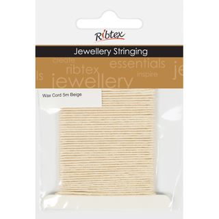 WAX CORD 5M BEIGE