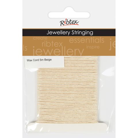 WAX CORD 5M BEIGE