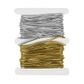 ELASTIC STRETCH THREAD GOLD SILVR 2x3m