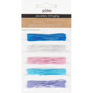 ELASTIC STRING COLOURS 5X3M