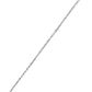 CHAIN OVAL LINK MINI SILVER 1M