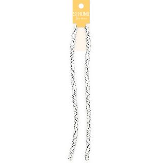 STRUNG SPECKLED HEISHI 6MM WHT/BLK