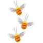 Craft Bees 3.5X6.5Cm Yellow 3Pc
