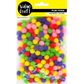 CRAFT POM POM 6MM MIXED 300 PCS