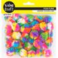 POM POMS MULTI FLURO YARN 40PCS