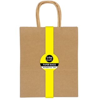 SMALL PAPER BAGS 267x220MM NATURAL 3PCS