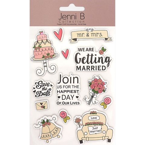 Jenni B Marriage Bells Pinks 13Pcs