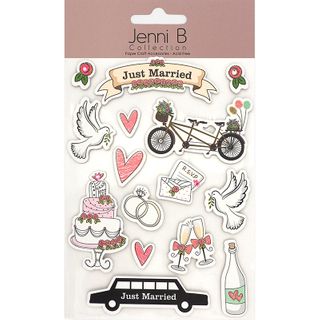 Jenni B Just Married Dove Pinks 15Pcs