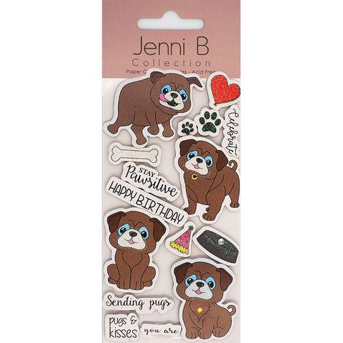 Jenni B Pugs Kisses 16Pcs