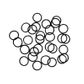 Jump Rings 10mm Black 30Pcs