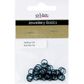 Jump Rings 7mm Black 40Pcs