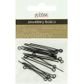 Eye Pins 35mm Black 10Pcs