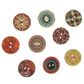 BUTTON MDF WOODEN 2CM ASST DESIGNS 20PC