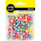 PONY BEADS 6MM PASTEL MIX 50G