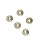 Charms Diamante Rondels Silver 8Mm 70Pc
