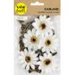 GARLAND TWINE NAT W WH DAISY - LEAF 1PC