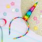 Puffy Shape Unicorn Horn 1Pc