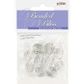 Bead Acrylic Round Facet 15Mm Crys 10Pc