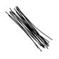 Head Pins 60mm Black 15Pcs