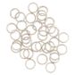 Split Rings 6mm Dark Silver 60Pcs